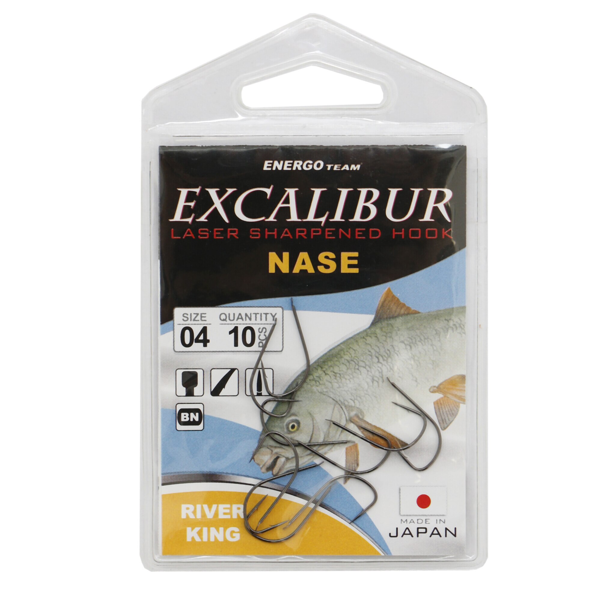 Carlige Energo Team Excalibur Nase River King Nr 4